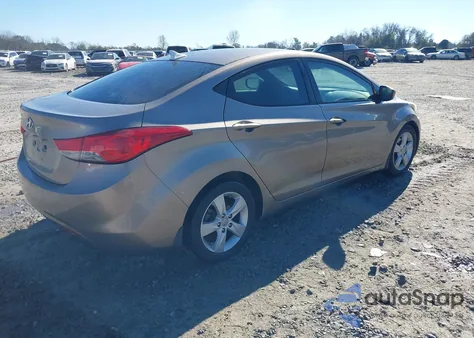 2013 Hyundai Elantra Gls z USA, uszkodzony, nr VIN 5NPDH4AE1DH214676